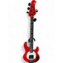 Used Ernie Ball Music Man CUMMERFORD BASS Candy Apple Red Electric Bass Guitar Candy Apple Red