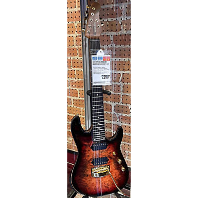 Ernie Ball Music Man Used Ernie Ball Music Man CUTLASS JASON RICHARDSON BUCKEYE BURL Solid Body Electric Guitar