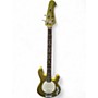 Used Ernie Ball Music Man Classic Stingray 2 EQ Aztec Gold Electric Bass Guitar Aztec Gold