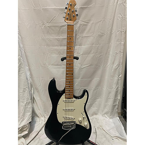 Ernie Ball Music Man Used Ernie Ball Music Man Cutlass Black Solid Body Electric Guitar Black