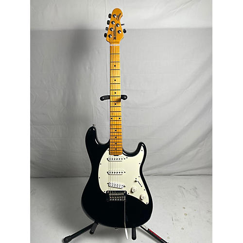 Ernie Ball Music Man Used Ernie Ball Music Man Cutlass Black Solid Body Electric Guitar Black