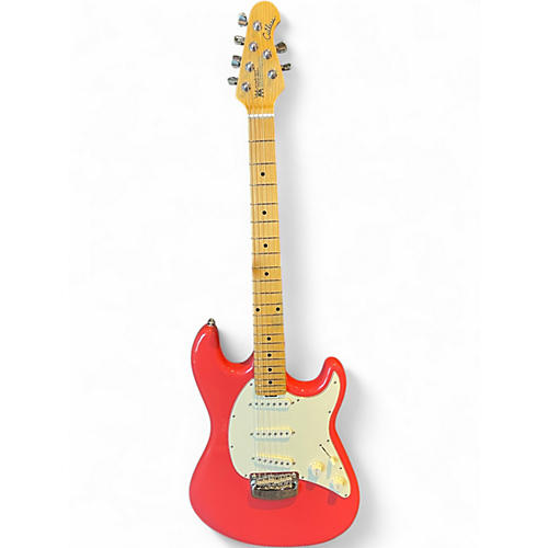 Used Ernie Ball Music Man Cutlass Coral Red Solid Body Electric Guitar Coral Red