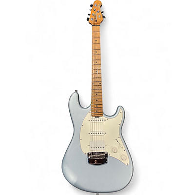Used Ernie Ball Music Man Cutlass Firemist Silver Solid Body Electric Guitar