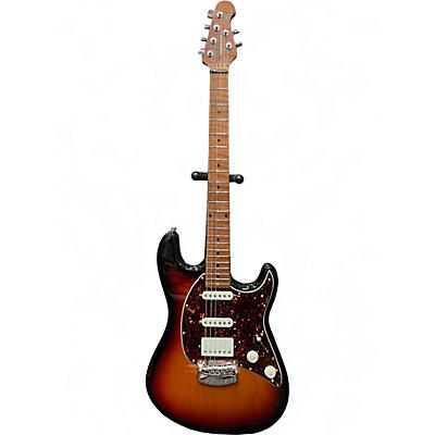 Used Ernie Ball Music Man Cutlass HSS Vintage Tobacco Burst Solid Body Electric Guitar