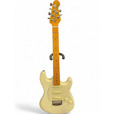 Used Ernie Ball Music Man Cutlass Olympic White Solid Body Electric Guitar