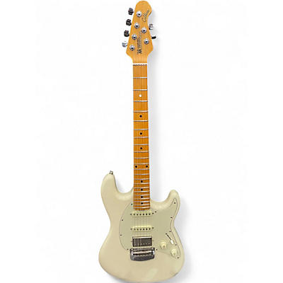 Used Ernie Ball Music Man Cutlass Olympic White Solid Body Electric Guitar
