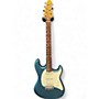 Used Ernie Ball Music Man Cutlass Turquoise Blue Solid Body Electric Guitar Turquoise Blue
