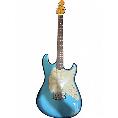 Used Ernie Ball Music Man Cutlass Turquoise Solid Body Electric Guitar