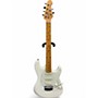 Used Ernie Ball Music Man Cutlass White Solid Body Electric Guitar White