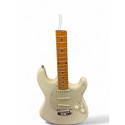 Used Ernie Ball Music Man Cutlass White Solid Body Electric Guitar