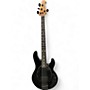 Used Ernie Ball Music Man DARK RAY BLACK Electric Bass Guitar BLACK