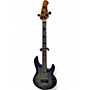 Used Ernie Ball Music Man DARKRAY 4 BFR GRAPES OF WRATH Trans Purple Electric Bass Guitar Trans Purple