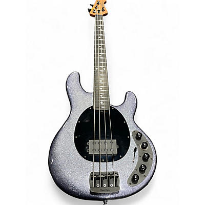 Used Ernie Ball Music Man Dark Ray 4 String Starry Night Electric Bass Guitar