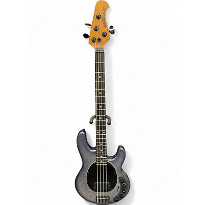 Used Ernie Ball Music Man Dark Ray Starry Night Electric Bass Guitar