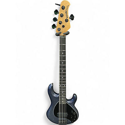 Used Ernie Ball Music Man Dark Ray Starry Night Electric Bass Guitar