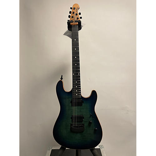 Ernie Ball Music Man Used Ernie Ball Music Man Ernie Ball Music Man BFR Sabre Limited-Edition Electric Guitar Blue Dream Solid Body Electric Guitar Blue Dream