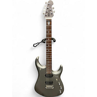 Used Ernie Ball Music Man JP13 John Petrucci Silver Solid Body Electric Guitar