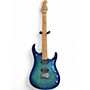 Used Ernie Ball Music Man JP15 John Petrucci Signature Cerulean Blue Solid Body Electric Guitar Cerulean Blue