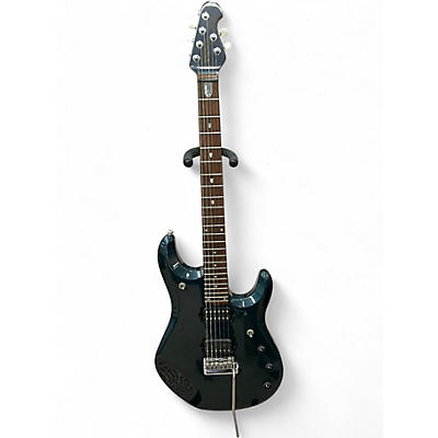 Used Ernie Ball Music Man JP6 John Petrucci Signature Carbon Blue Pearl Solid Body Electric Guitar