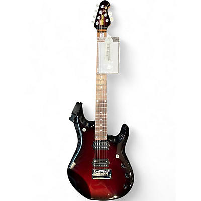 Ernie Ball Music Man Used Ernie Ball Music Man JP6 John Petrucci Signature Dark Cherry Burst Solid Body Electric Guitar