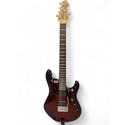 Used Ernie Ball Music Man JP6 John Petrucci Signature Pearl Redburst Solid Body Electric Guitar