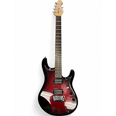Used Ernie Ball Music Man JP6 John Petrucci Signature RED BURST Solid Body Electric Guitar