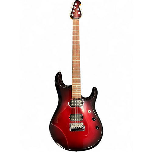 Used Ernie Ball Music Man JP6 John Petrucci Signature Red Burst Solid Body Electric Guitar Red Burst