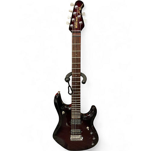 Used Ernie Ball Music Man JP6 John Petrucci Signature Red Pearl Burst Solid Body Electric Guitar Red Pearl Burst