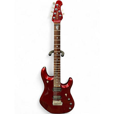 Used Ernie Ball Music Man JP6 John Petrucci Signature Red Solid Body Electric Guitar
