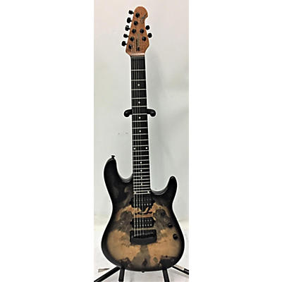 Ernie Ball Music Man Used Ernie Ball Music Man Jason Richardson Cutlass 7 Maple Burl Solid Body Electric Guitar