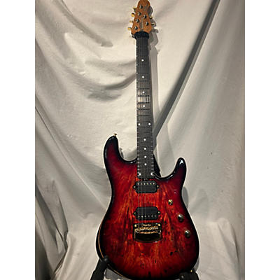 Ernie Ball Music Man Used Ernie Ball Music Man Jason Richardson Cutlass RORSCHACH RED Solid Body Electric Guitar