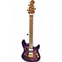 Used Ernie Ball Music Man Jason Richardson Signature Cutlass 6 Purple Solid Body Electric Guitar Purple