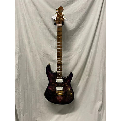 Ernie Ball Music Man Used Ernie Ball Music Man Jason Richardson Signature Cutlass Majora Purple Solid Body Electric Guitar Majora Purple