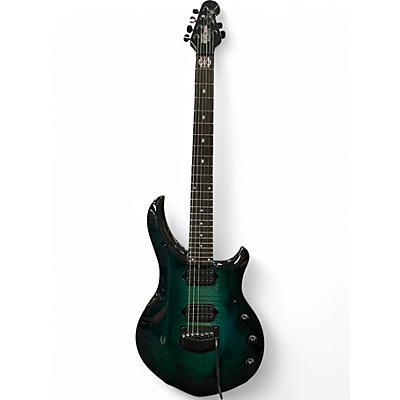 Used Ernie Ball Music Man John Petrucci Majesty 6 Enchanted Forest Solid Body Electric Guitar