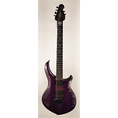 Ernie Ball Music Man Used Ernie Ball Music Man John Petrucci Majesty 6 Purple Solid Body Electric Guitar