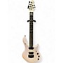 Used Ernie Ball Music Man John Petrucci Majesty 6 White Sparkle Solid Body Electric Guitar White Sparkle