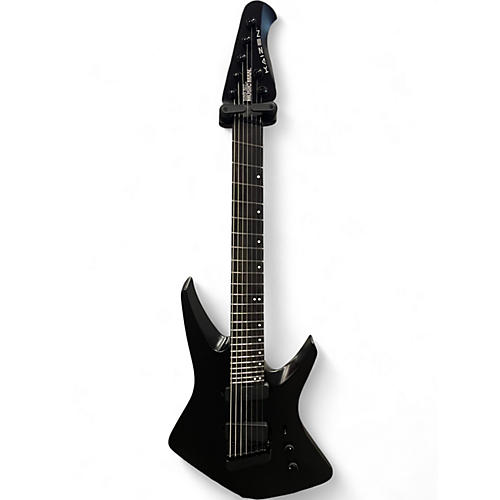 Used Ernie Ball Music Man KAIZEN 7 Black Solid Body Electric Guitar Black