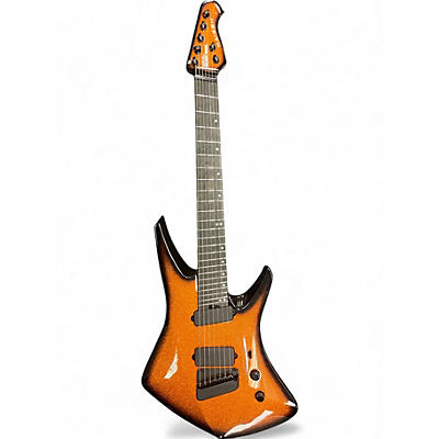 Ernie Ball Music Man Used Ernie Ball Music Man KAIZEN 7 STRING AMBER Solid Body Electric Guitar