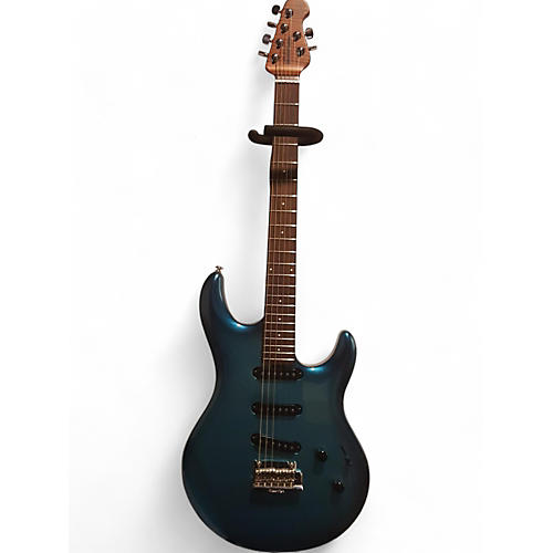 Ernie Ball Music Man Used Ernie Ball Music Man LUKE 4 SSS DIESEL BLUE Solid Body Electric Guitar DIESEL BLUE