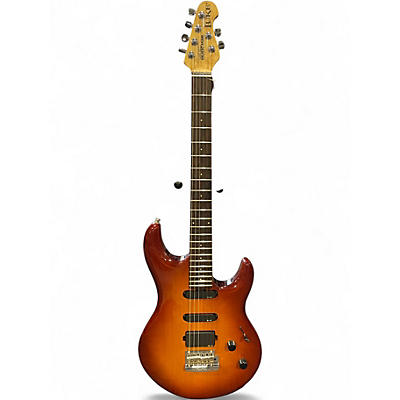 Used Ernie Ball Music Man Luke 2 Color Sunburst Solid Body Electric Guitar