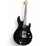 Used Ernie Ball Music Man Luke 4 Black Sparkle Solid Body Electric Guitar Black Sparkle