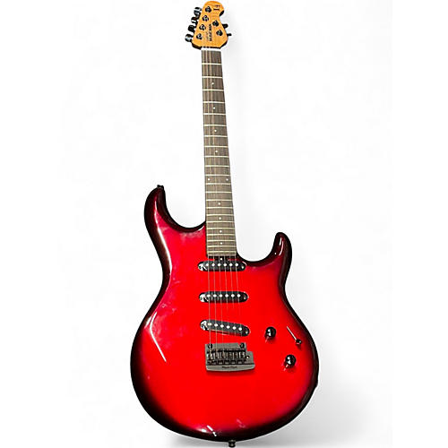 Used Ernie Ball Music Man Luke 4 SSS SCOVILLE RED Solid Body Electric Guitar SCOVILLE RED