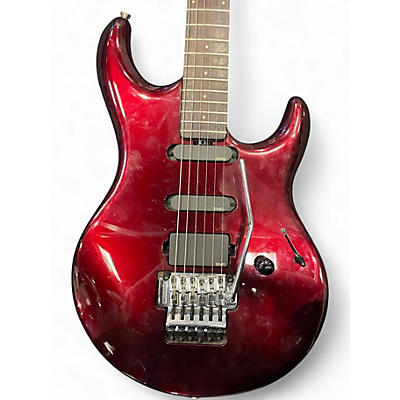 Used Ernie Ball Music Man Luke Candy Apple Red Solid Body Electric Guitar