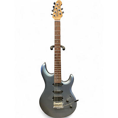 Used Ernie Ball Music Man Luke II Silver Solid Body Electric Guitar