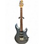 Used Ernie Ball Music Man Luke II Silver Solid Body Electric Guitar Silver