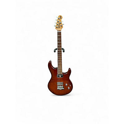 Used Ernie Ball Music Man Luke III BFR Ball Family Reserve Hazel Burst Solid Body Electric Guitar