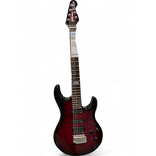 Used Ernie Ball Music Man Luke III BFR Ball Family Reserve Red Solid Body Electric Guitar Red