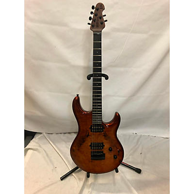 Ernie Ball Music Man Used Ernie Ball Music Man Luke III BFR Ball Family Reserve Woody Maple Burl Solid Body Electric Guitar