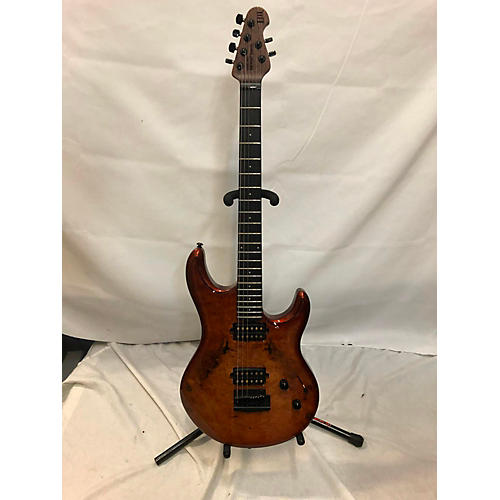 Ernie Ball Music Man Used Ernie Ball Music Man Luke III BFR Ball Family Reserve Woody Maple Burl Solid Body Electric Guitar maple burl