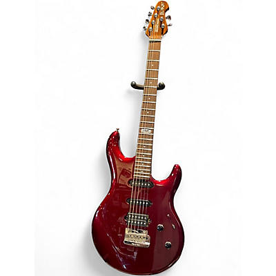 Used Ernie Ball Music Man Luke III RED Solid Body Electric Guitar